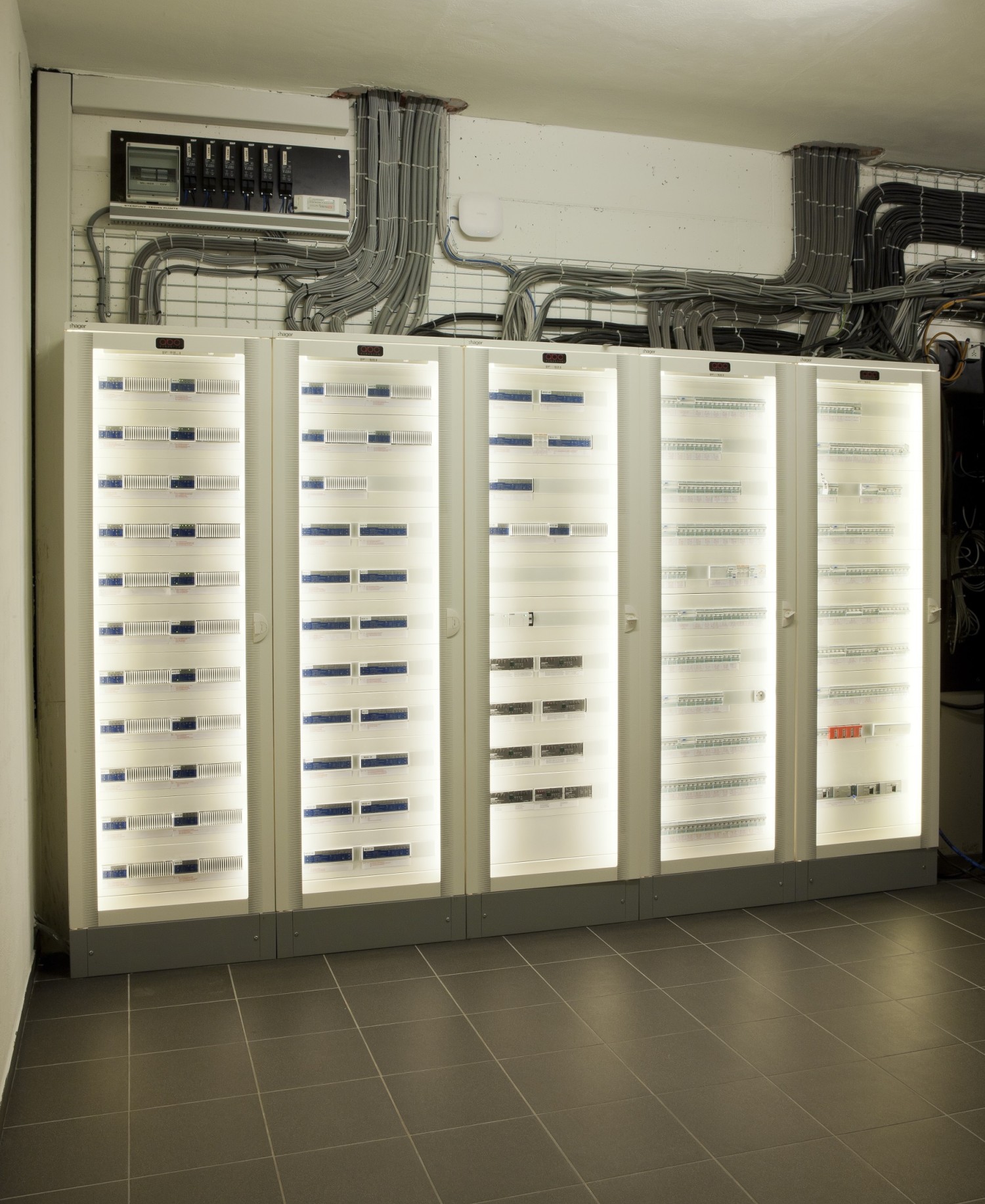 A picture of the work performed by ABC - Domotics in Project YP